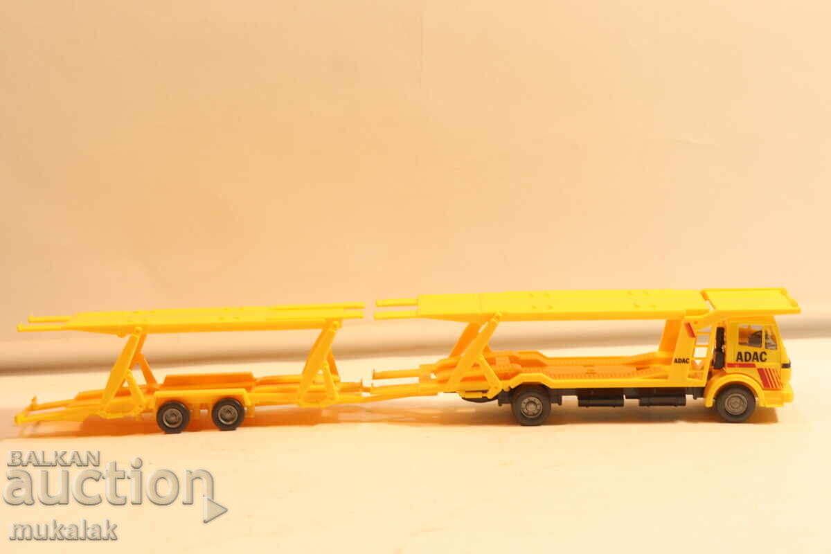 WIKING H0 1/87 MERCEDES ADAC CAMION TRANSPORT AUTO MODEL MINIATURĂ - 6