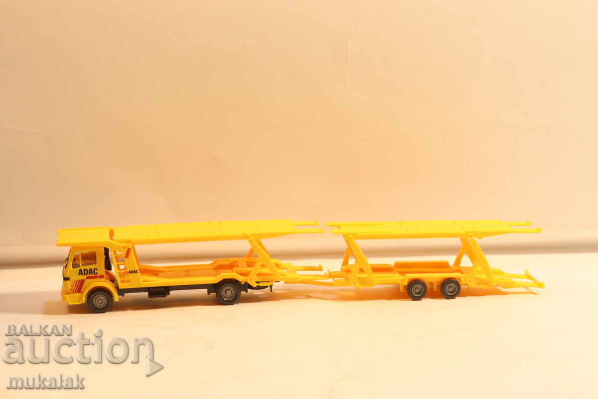 WIKING H0 1/87 MERCEDES ADAC CAMION TRANSPORT AUTO MODEL MINIATURĂ