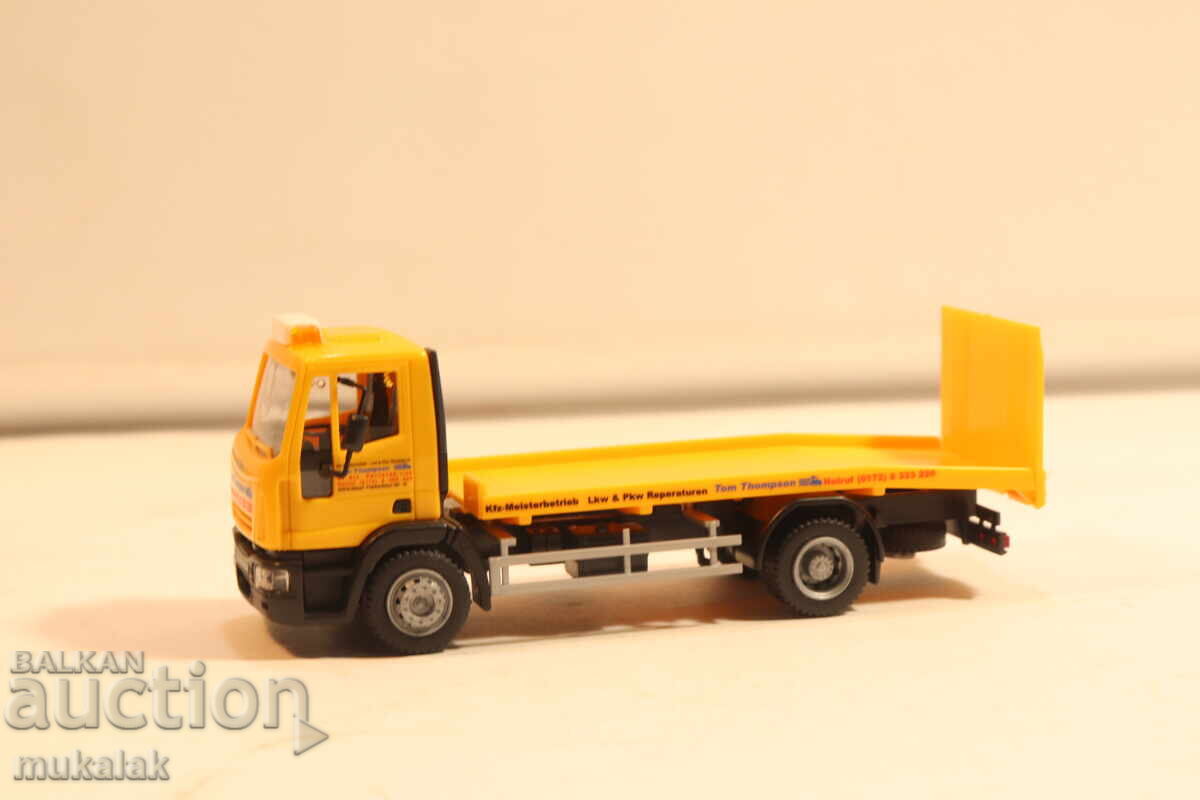 RIETZE H0 1/87 IVECO AUTOTURISM PLATFORMĂ CAMION MODEL - 7