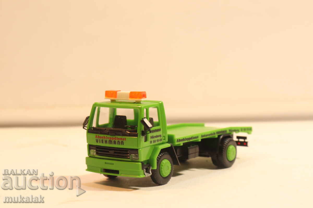 Аукцион RIETZE   H0 1/87  FORD  РЕПАТРАК ПЛАТФОРМА  КАМИОН   МОДЕЛ