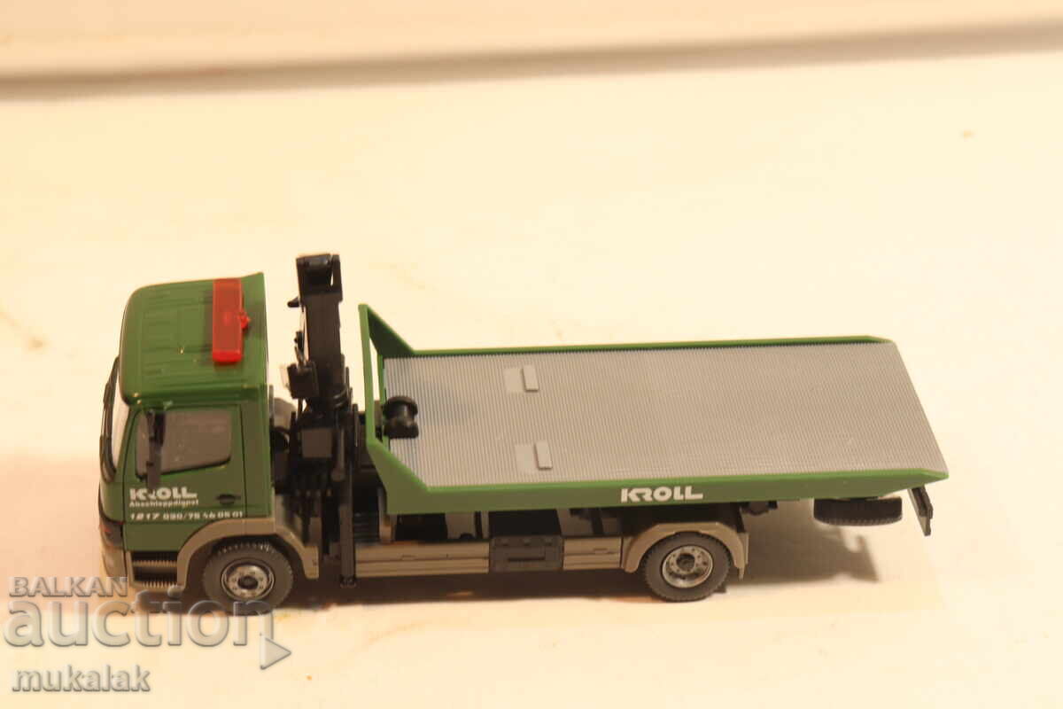 WIKING H0 1/87 MERCEDES PLATFORMĂ TRACTARE CAMION MODEL cu preț € 18.00 | 35.20 BGN