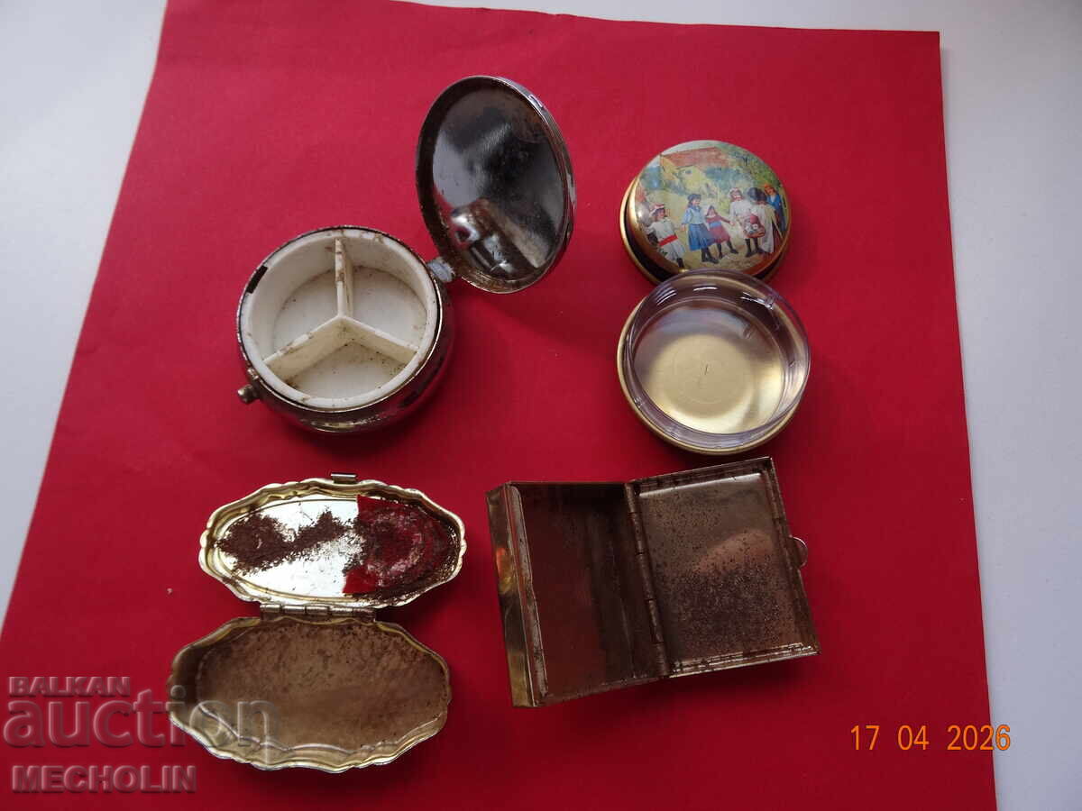 OLD COLLECTIBLE METAL TINS - 5