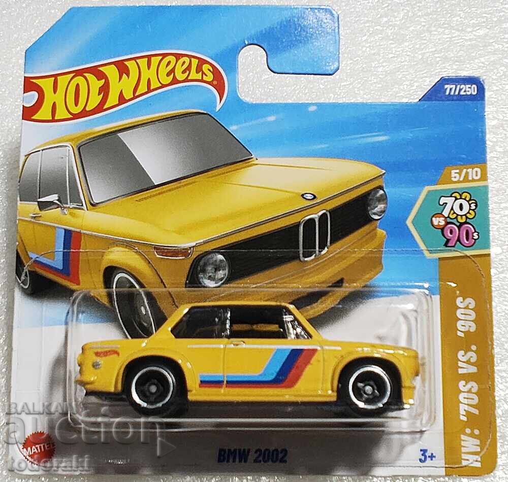 Hot Wheels BMW 2002 Mașinuță Hot Wheels 1:64 BMW '70S VS '90S