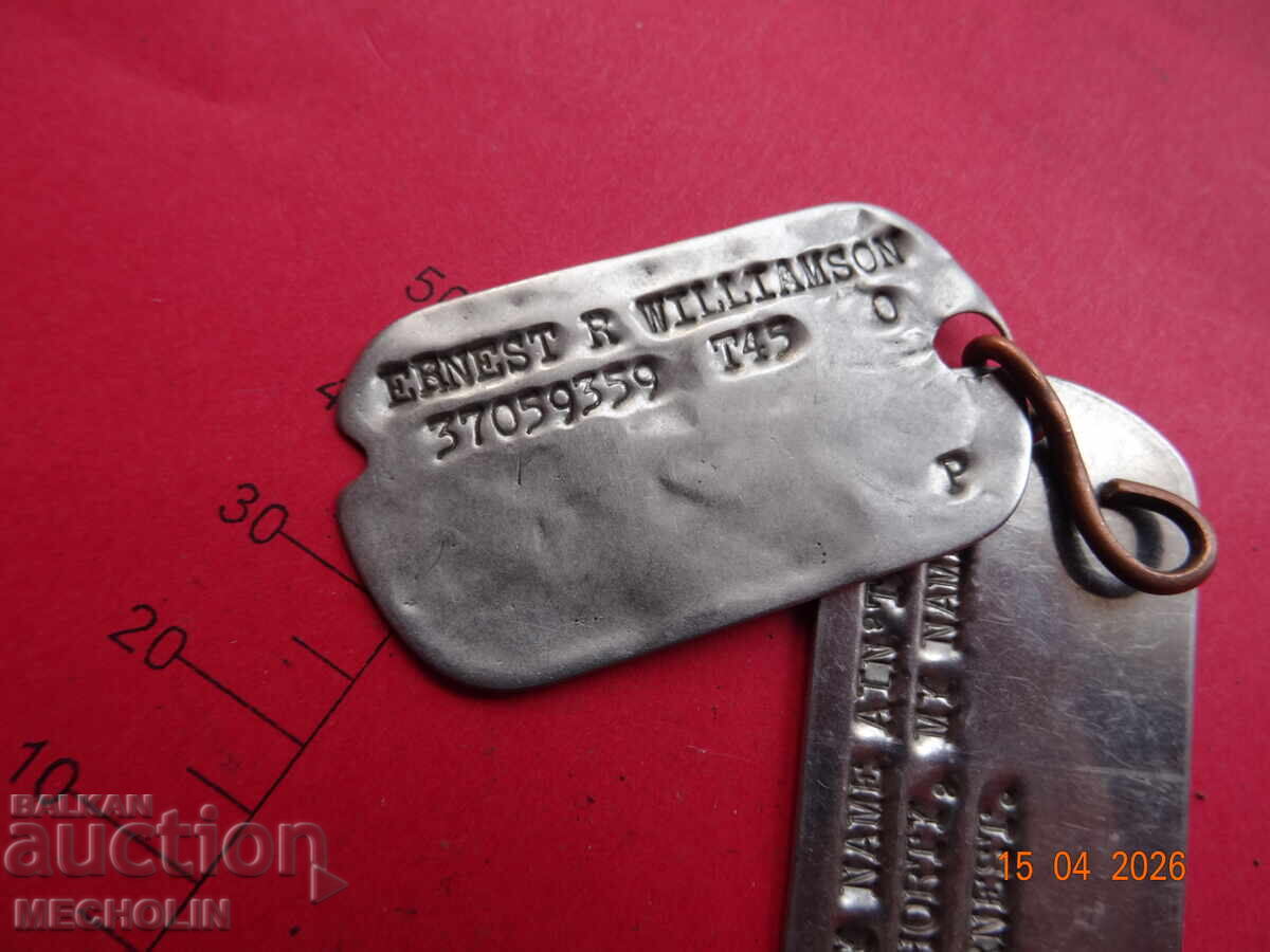 COLLECTIBLE METAL DOG TAGS with price € 18.00 | 35.20 BGN