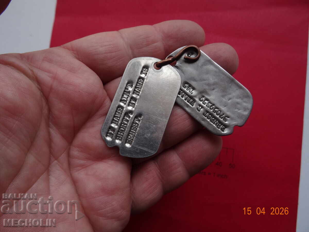 COLLECTIBLE METAL DOG TAGS - 6