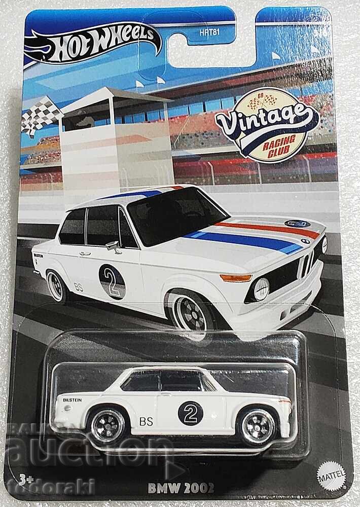Hot Wheels BMW 2002 Vintage Racing Club 1:64