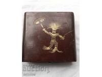 Old Cuban wooden box