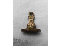 Παλιά χάλκινη σφραγίδα