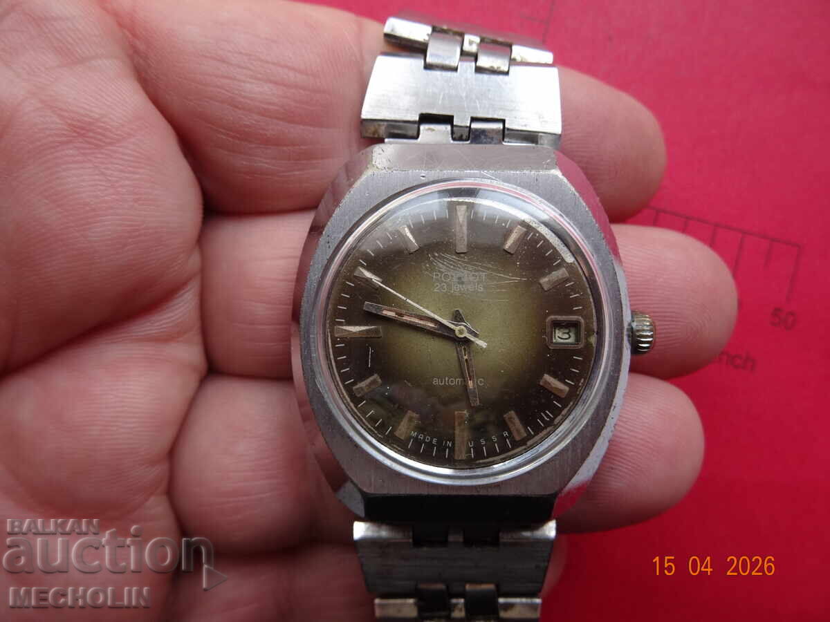 RUSSIAN COLLECTIBLE WATCH POLJOT AUTOMATIC 23 JEWELS