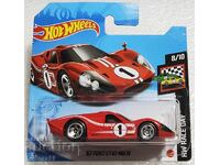Hot Wheels 67 Ford GT 40 Mk. IV Hot Wheels 1:64 Ford Toy Car