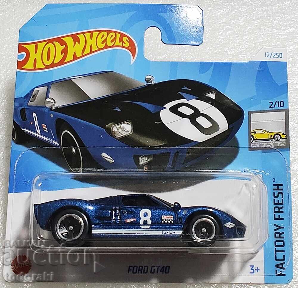 Hot Wheels Ford GT 40 Hot Wheels 1:64 Ford Factory Fresh