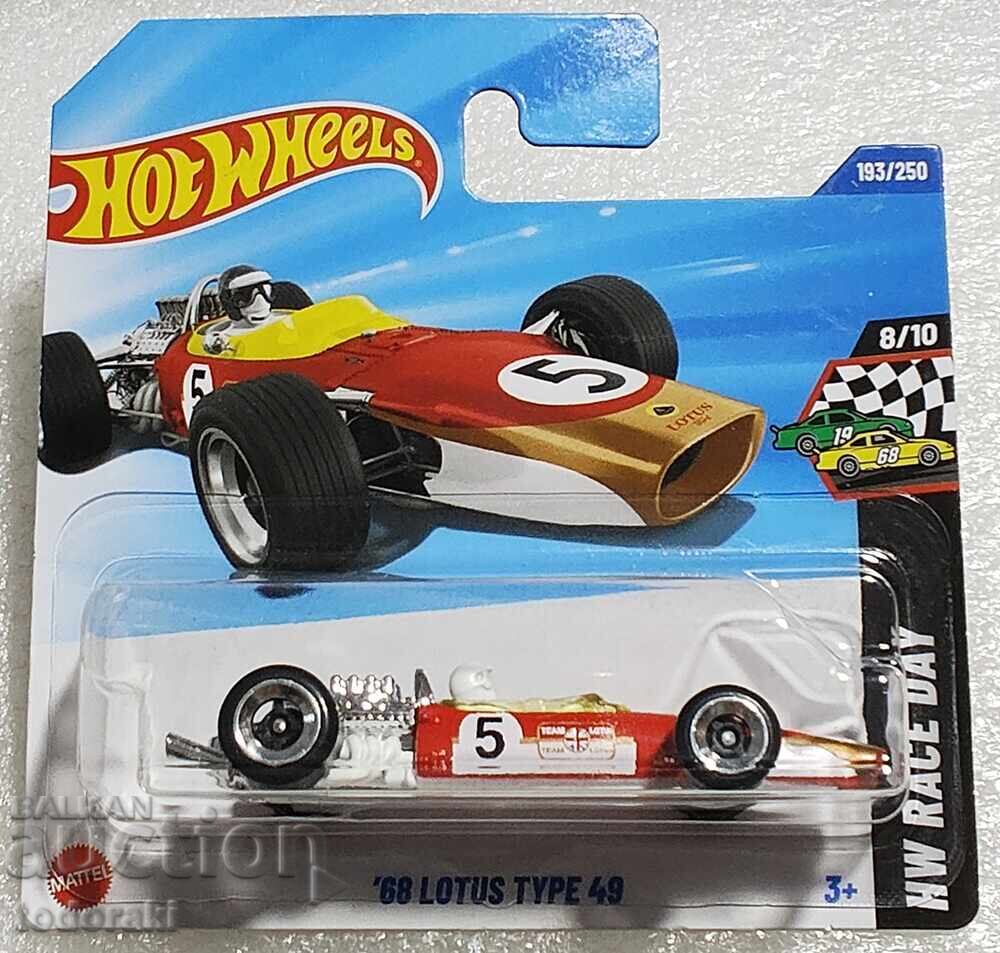 Hot Wheels '67 Lotus Type 49 Hot Wheels Car Lotus Formula