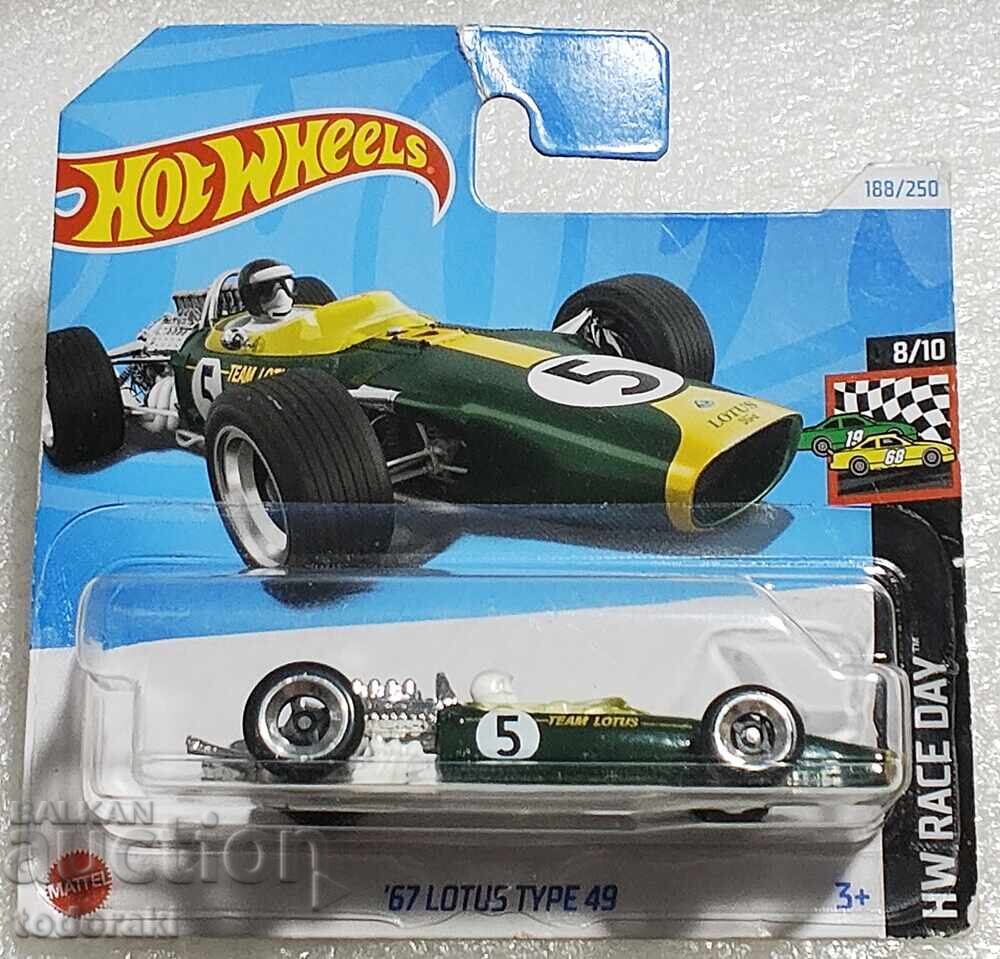 Hot Wheels '67 Lotus Type 49 Hot Wheels Car Lotus Formula
