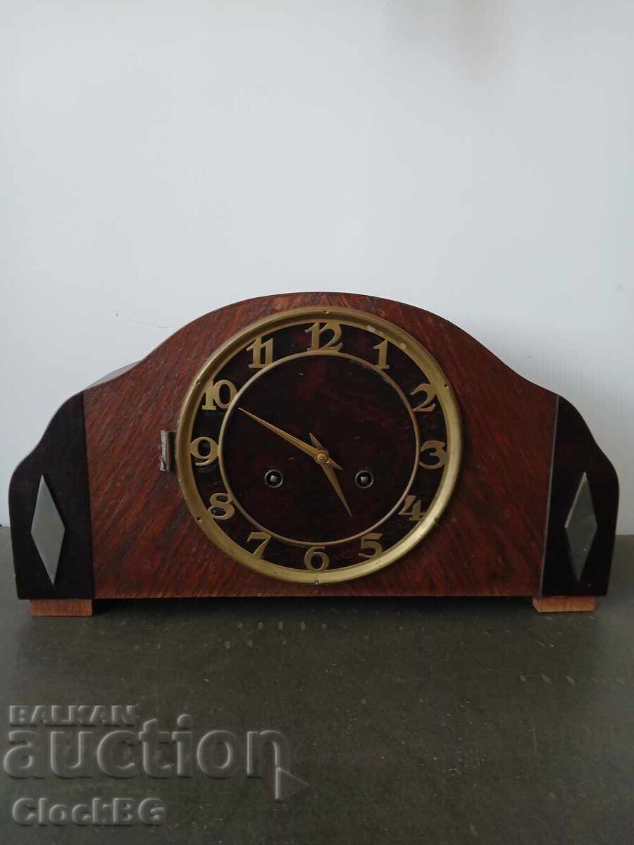 Γερμανικό επιτραπέζιο ρολόι Art Deco Junghans