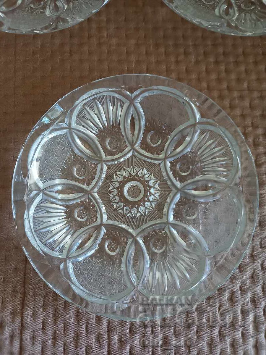 Crystal - Cake plates, 6 pieces with price € 35.00 | 68.45 BGN