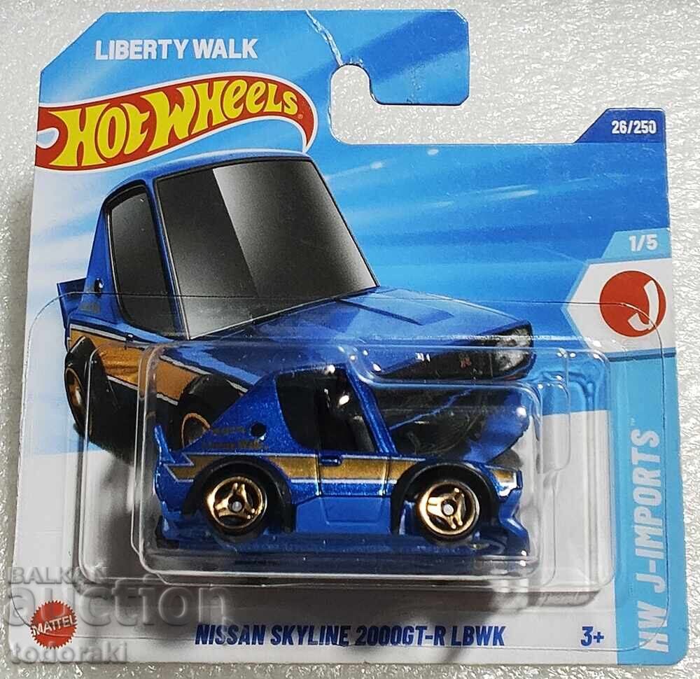 Hot Wheels Nissan Skyline 2000 GT-R LBWK 1:64 Νισάν Σκαϊλάιν