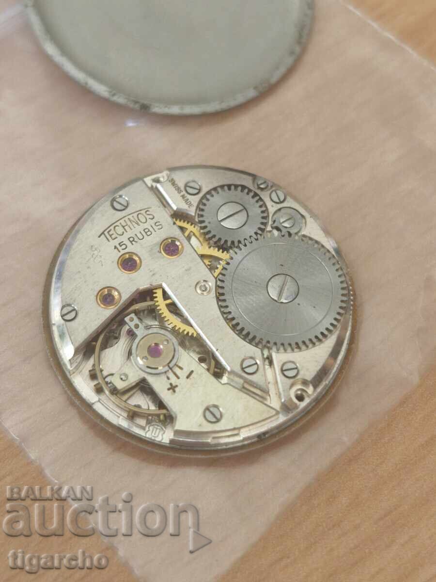 Μηχανισμός ρολογιού Technos - 5