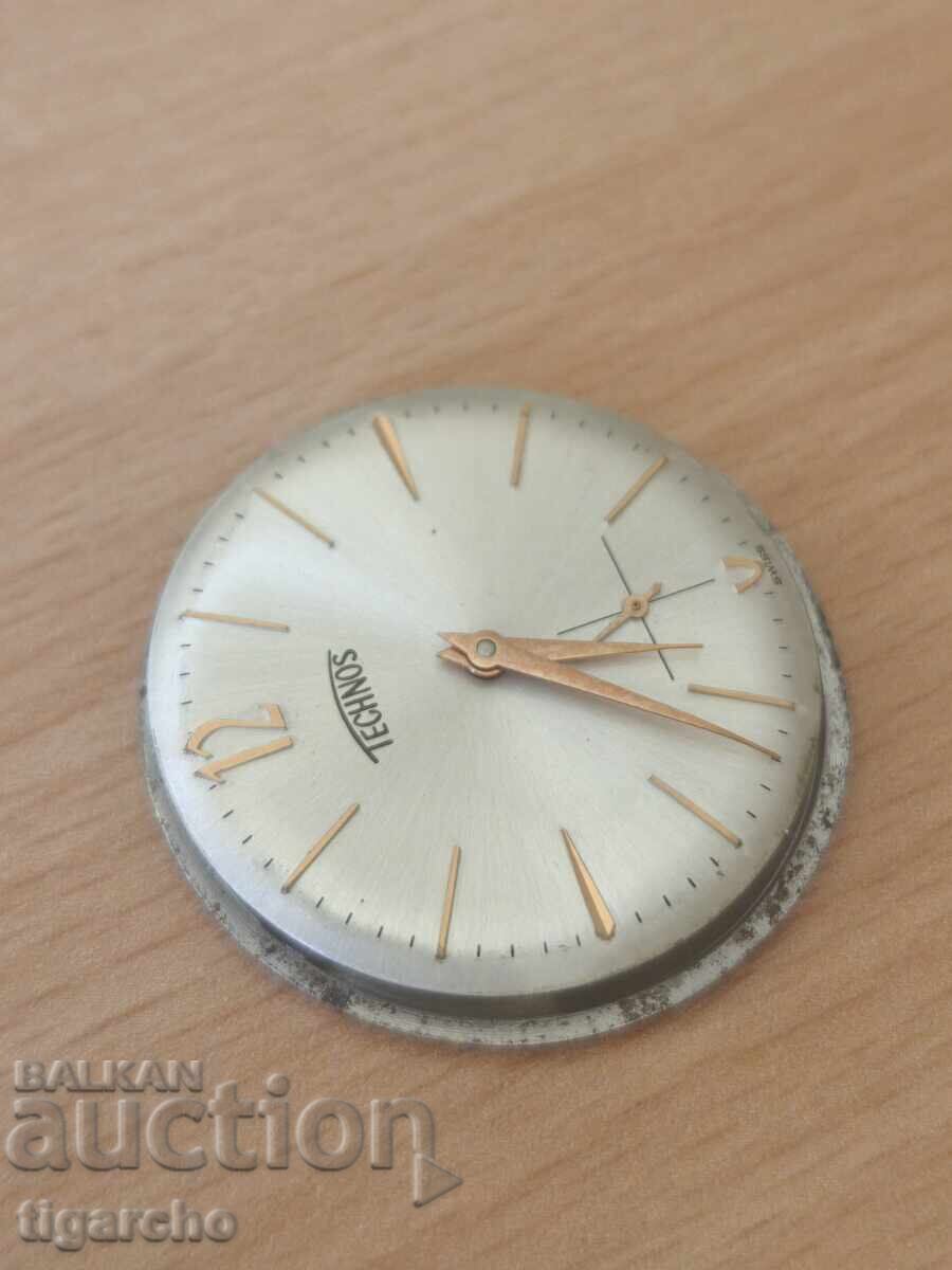 Μηχανισμός ρολογιού Technos - 6