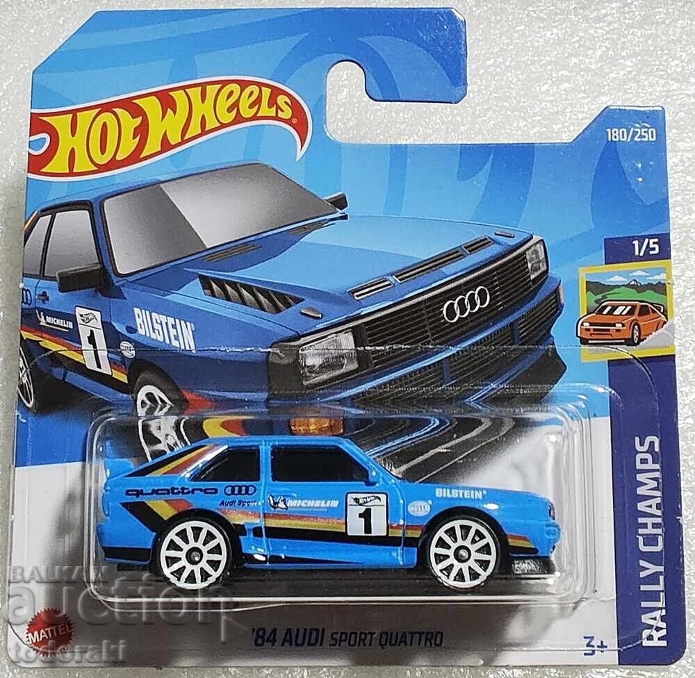 Hot Wheels 84 Audi Sport Quattro 1:64 Audi Quattro