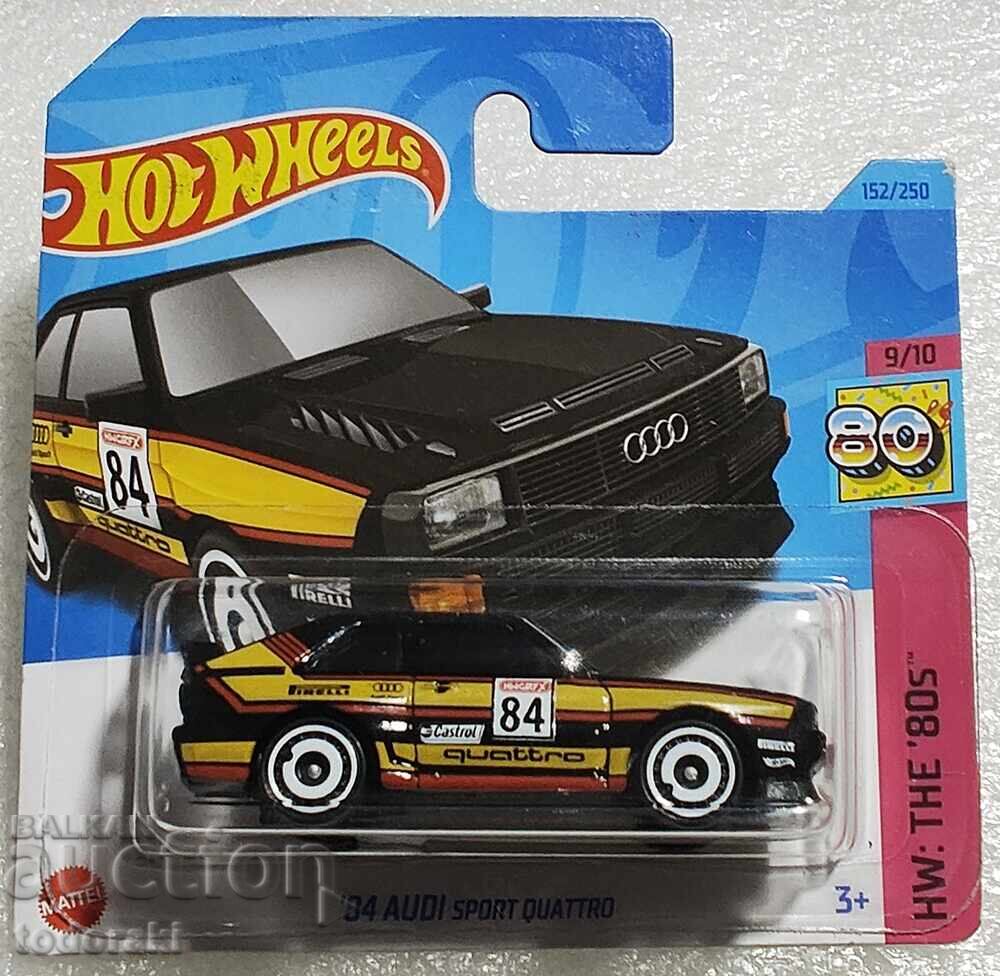 Hot Wheels 84 Audi Sport Quattro Хот Уилс 1:64 Ауди Куатро