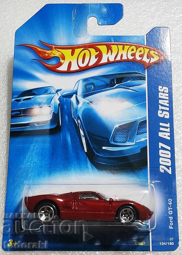 Hot Wheels 2007 Ford GT 40 1:64