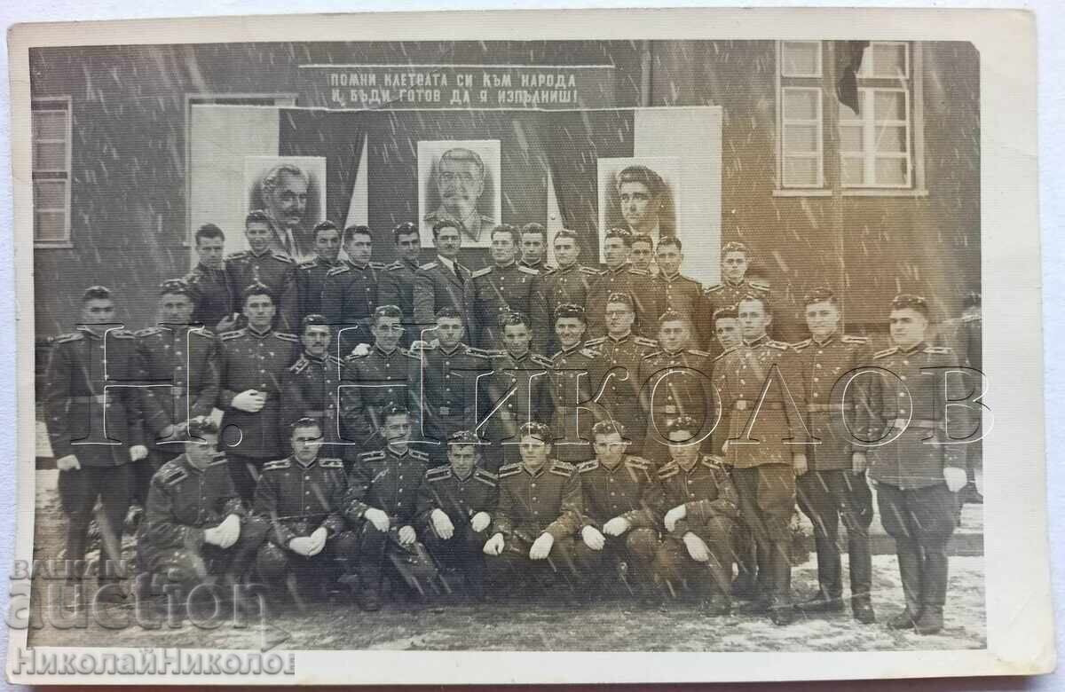 FOTOGRAFIE VECHE MILITARI STALIN DIMITROV CERVENKOV J615