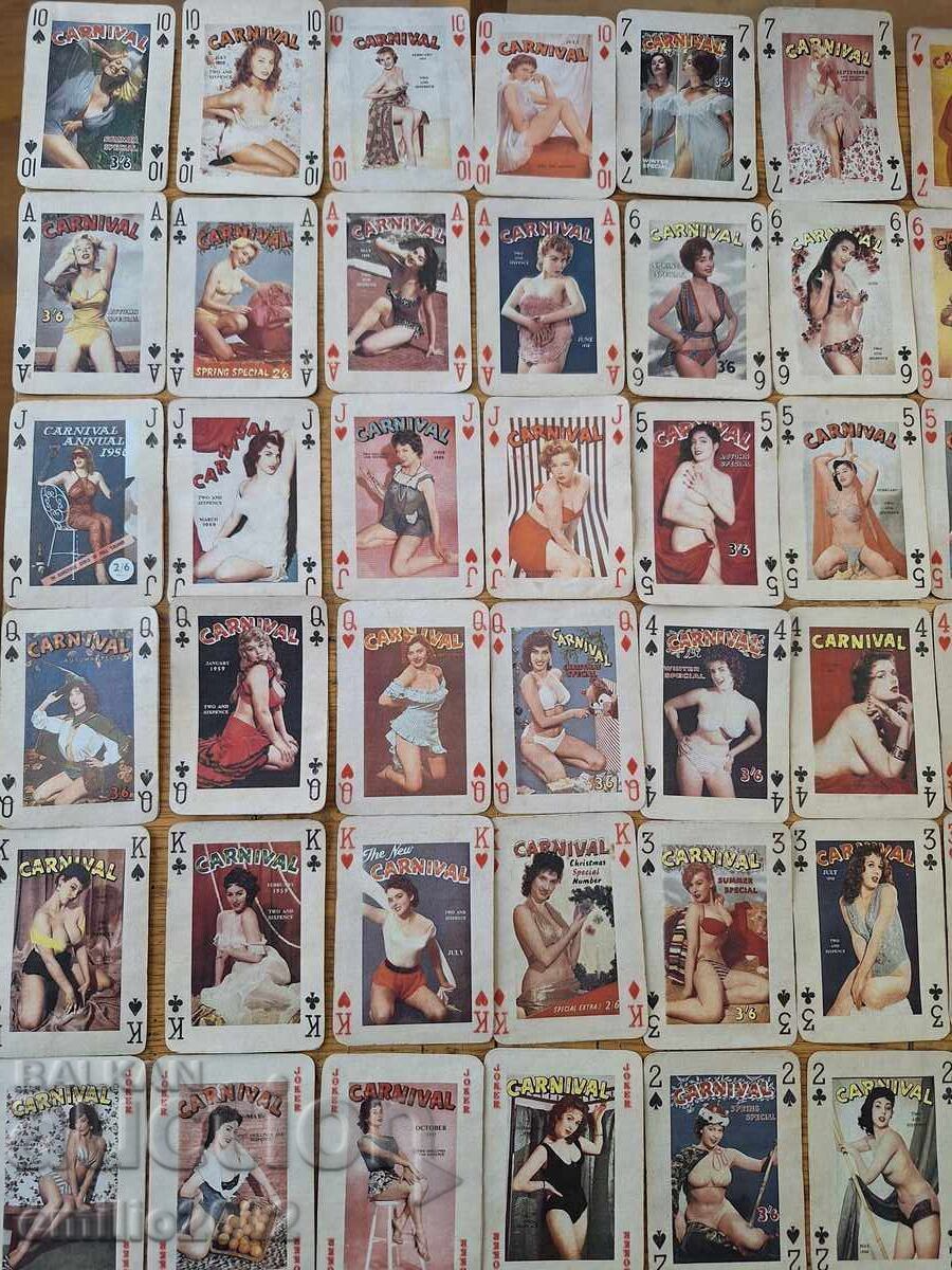 Cărți de joc erotice 56 buc. cu banderolă cu preț € 9.00 | 17.60 BGN