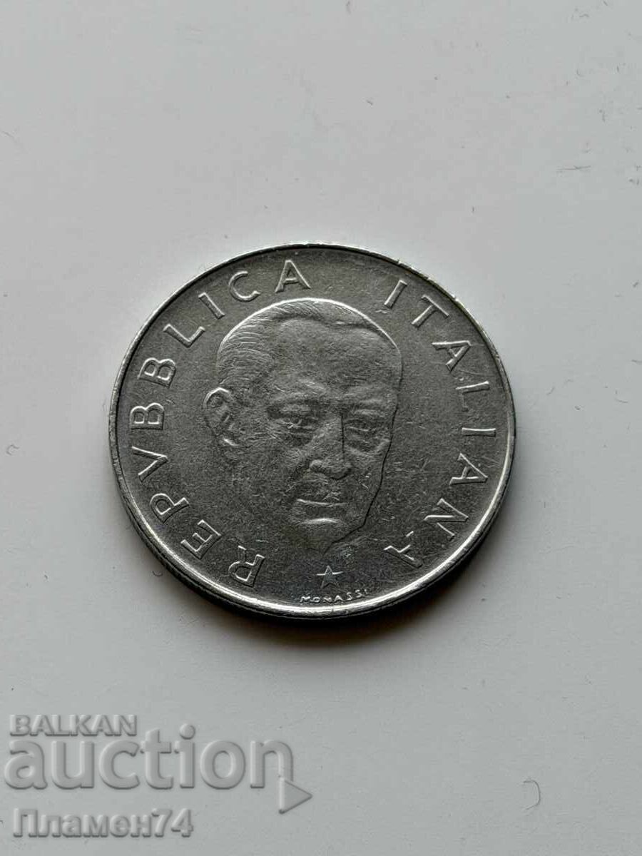 100 Lire 1974 Italy Guglielmo Marconi