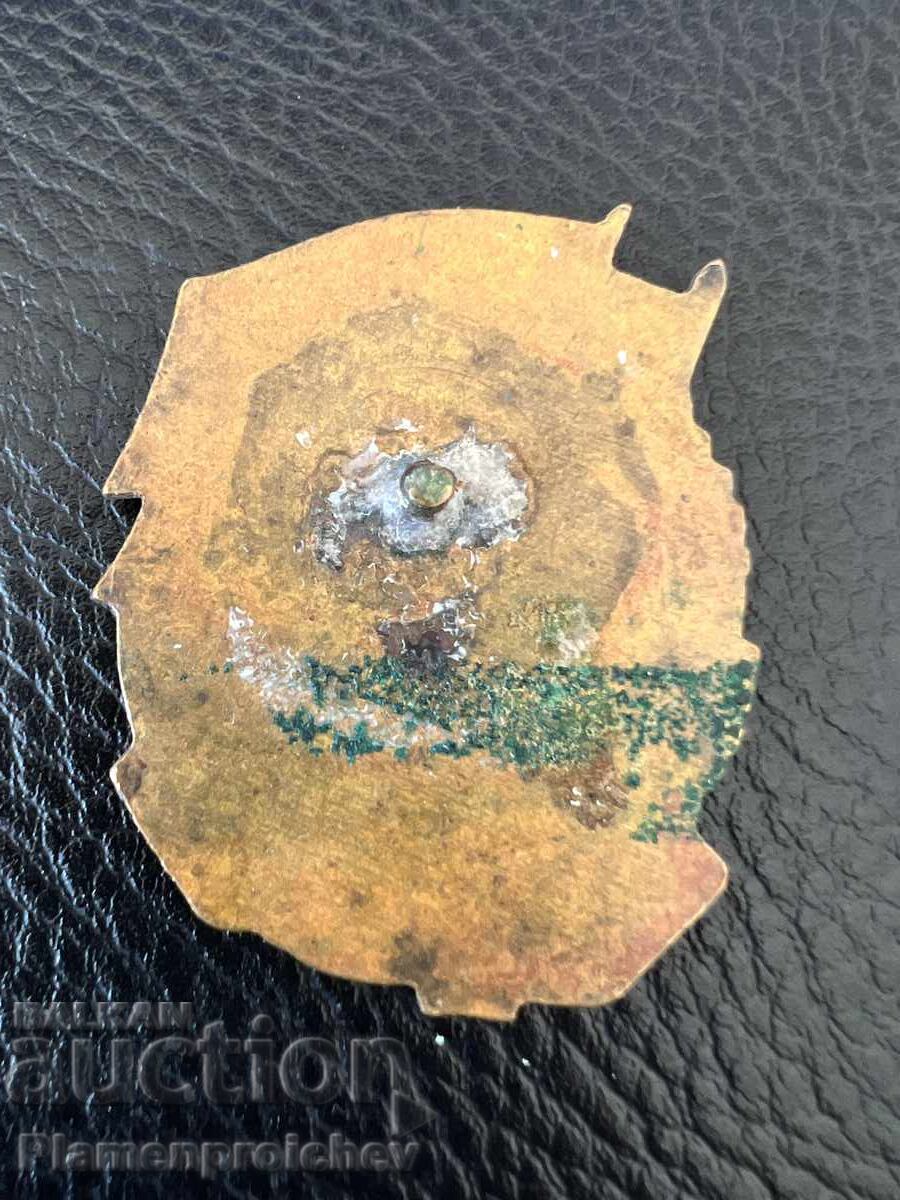 Auction  RARE ENAMELED BADGE "EXCELLENT IN COMBAT AND POLITICAL TRAINING"