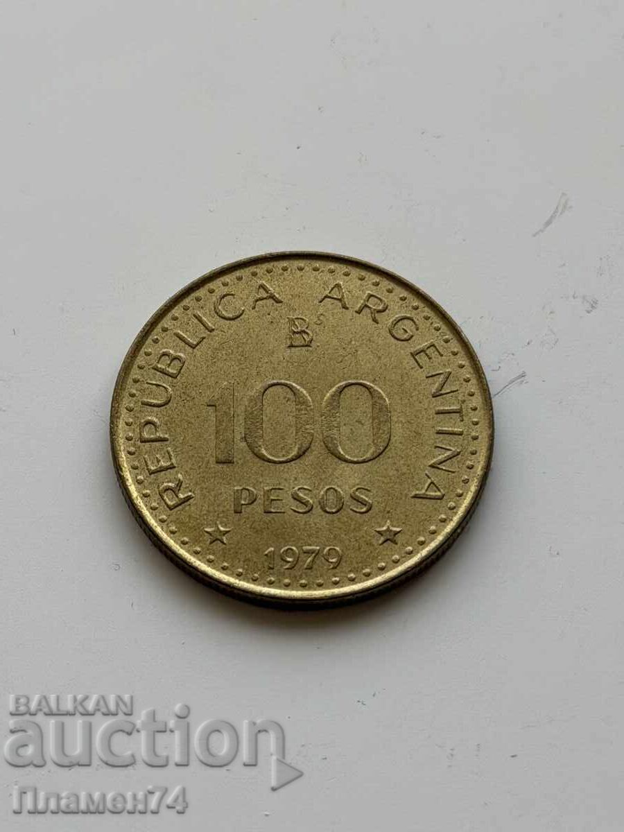 100 Pesos 1979 Argentina Patagonia