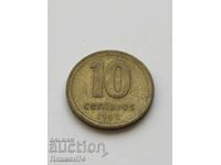 10 centavos 1992 Argentina