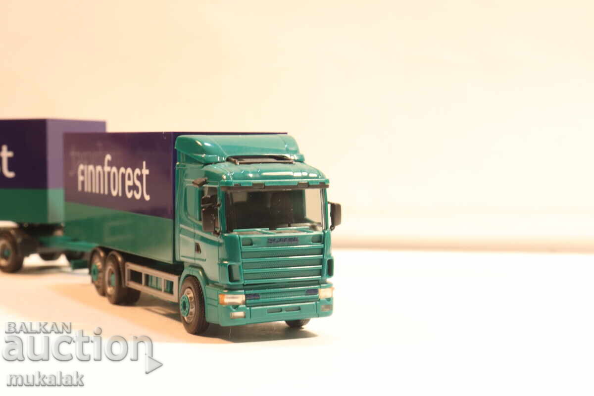 HERPA  H0 1/87  SCANIA TIR   АВТОВЛАК   КАМИОН МОДЕЛ - 6