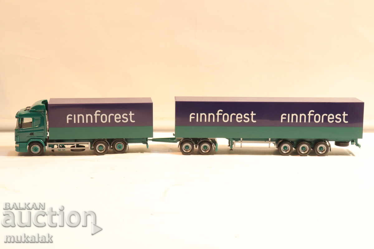 HERPA  H0 1/87  SCANIA TIR   АВТОВЛАК   КАМИОН МОДЕЛ