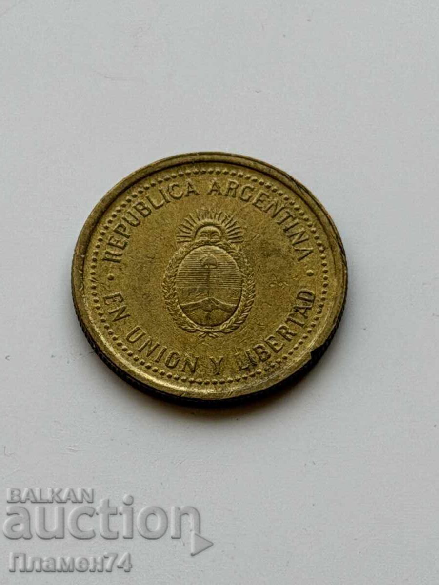 10 сентавос 1993 Аржентина с цена € 0.40 | 0.78 лв.