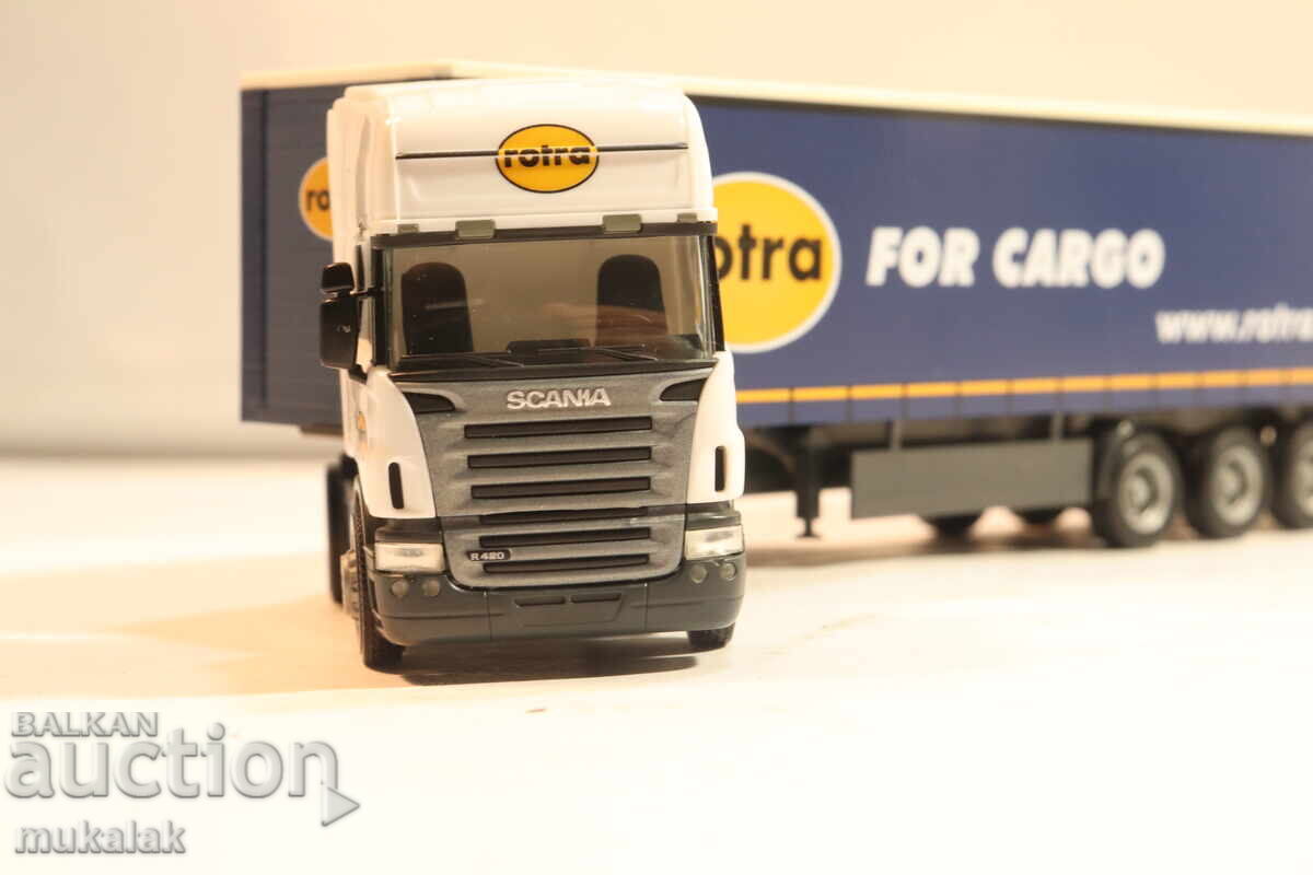 Livrarea HERPA H0 1/87 SCANIA TIR ANSAMBLU CAMION MODEL