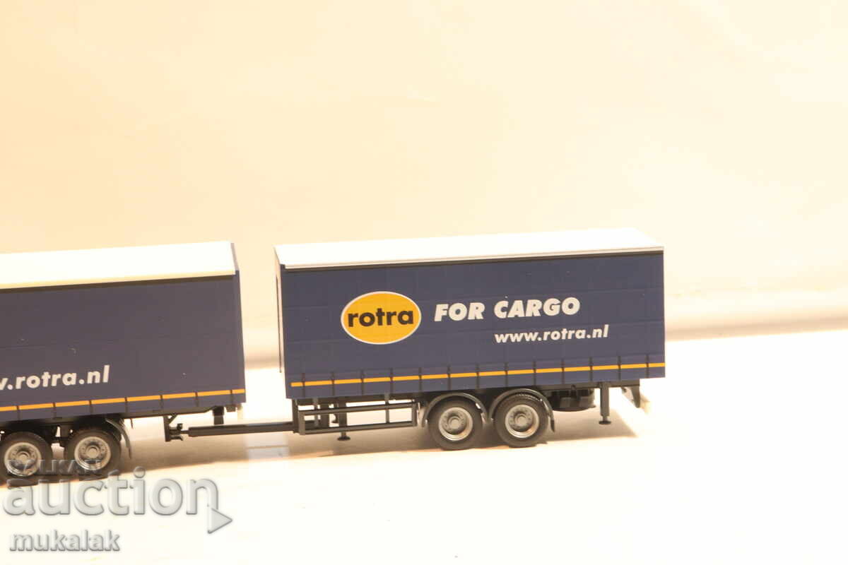 HERPA H0 1/87 SCANIA TIR ANSAMBLU CAMION MODEL - 7