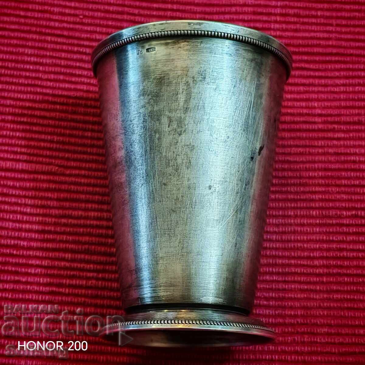 Παλιό ασημένιο κύπελλο με επιχρύσωση ΕΣΣΔ