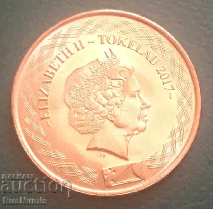 Τοκελάου. 1 σεντ 2017 με τιμή € 2.00 | 3.91 BGN