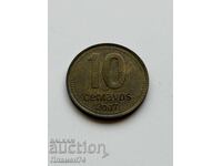 10 centavos 2007 Argentina