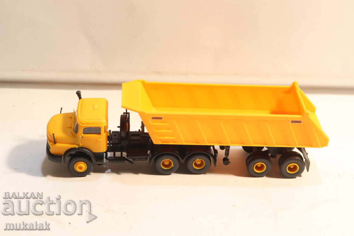 KIBRI H0 1/87 MERCEDES BENZ DUMP TRUCK MODEL with price € 8.00 | 15.65 BGN