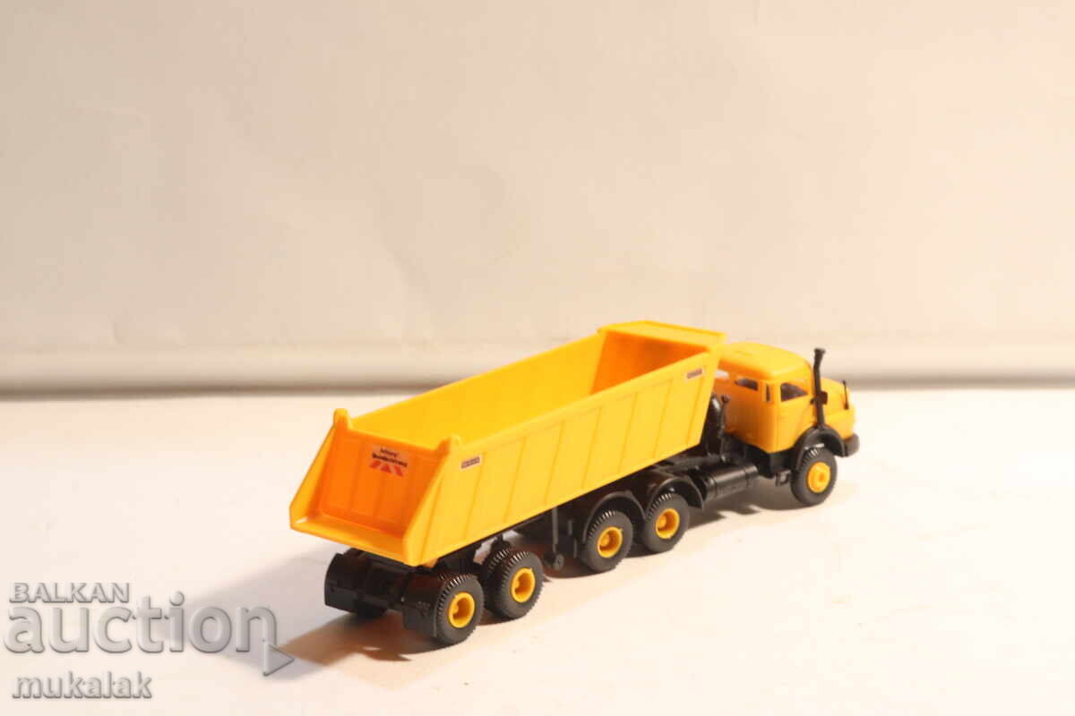 KIBRI H0 1/87 MERCEDES BENZ DUMP TRUCK MODEL - 7