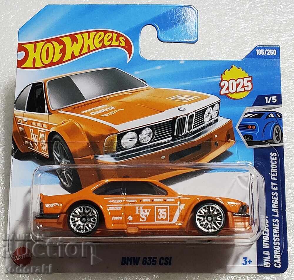 Hot Wheels BMW 635 CSI Hot Wheels 1:64 BMW Car
