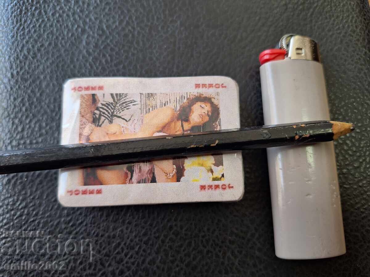 Erotic mini playing cards 56pcs unsealed