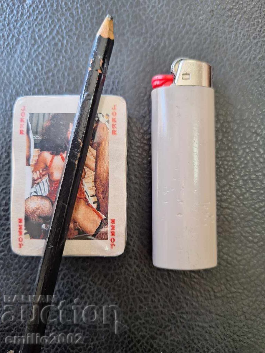 Cărți de joc erotice mini 56 buc. nedesfăcute