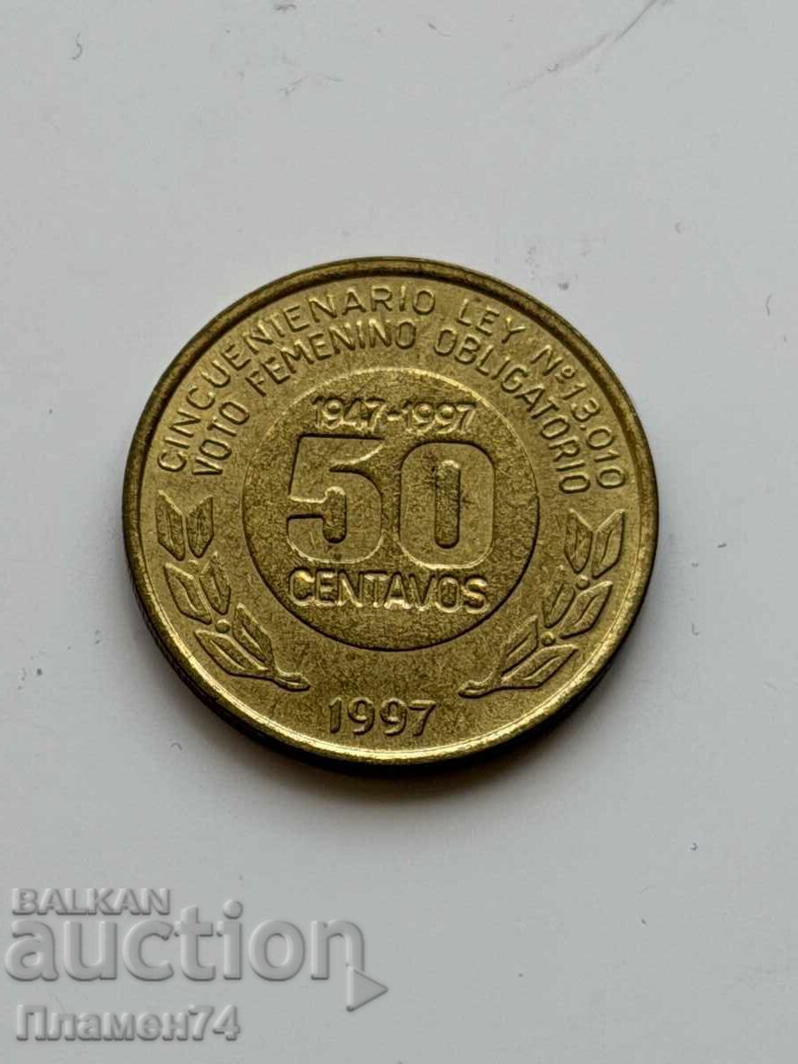 50 σεντάβος 1997 Αργεντινή Δικαιώματα των γυναικών