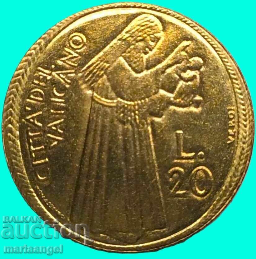 Δημοπρασία 20 Λίρες 1975 Βατικανό