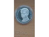 5 BGN 1978 Peyo Yavorov silver