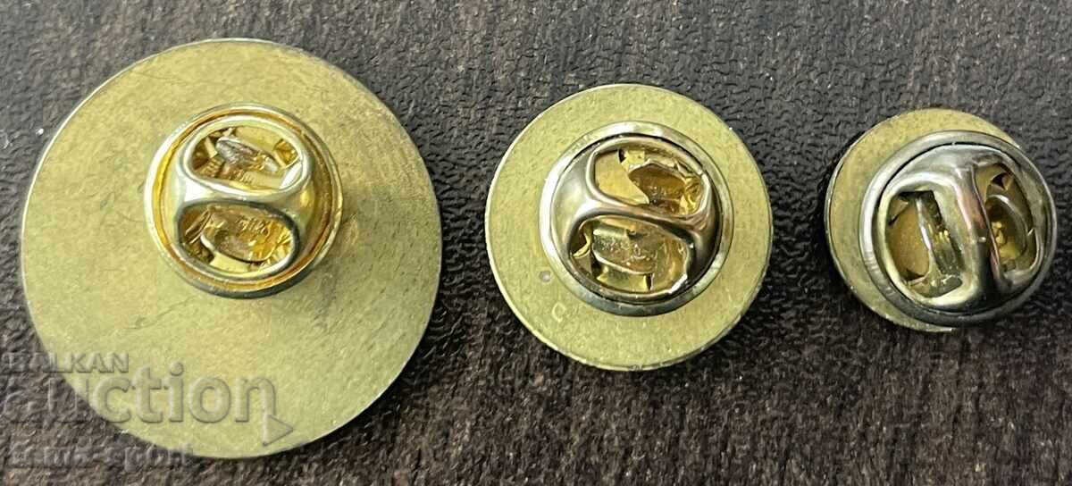 2005 Bulgaria 3 insigne BFS Uniunea Bulgară de Fotbal 1923 cu preț € 10.00 | 19.56 BGN