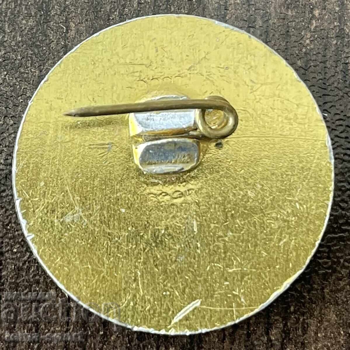 2010 Bulgaria insignă 35 ani clubul de fotbal ȚSKA Steagul Septembrie cu preț € 5.00 | 9.78 BGN