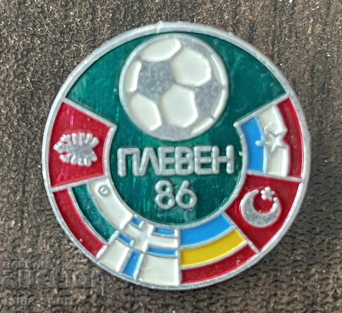 2022 Bulgaria semn Balcaniada fotbal desfășurată la Plevna 1986